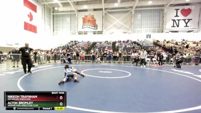 80 lbs Quarterfinal - Alton Bromley, Journeymen Wrestling Club vs Nikkoh Traynham, 5th Round Wrestling