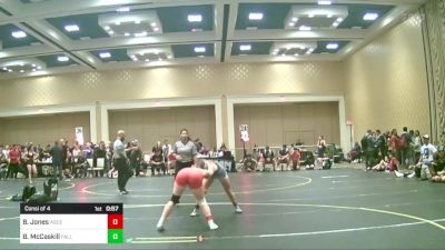 116 lbs Consi Of 4 - Brooklyn Jones, Ascend Wr Acd vs Birta McCaskill, Fall Guys