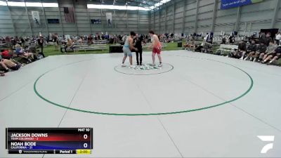 285 lbs 4th Wrestleback (16 Team) - Jackson Downs, Team Colorado vs Noah Bode, California