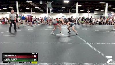 106 lbs Round 2 (4 Team) - Nate Gomes, Flickr Boyz Patriots vs Caden Judice, PA Alliance Red