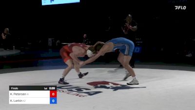 132 lbs Final - Kale Petersen, Iowa vs Kyler Larkin, Arizona