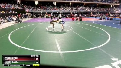 5A 113 lbs Cons. Round 1 - Colten Keith, Lamar Fulshear vs Jaycob Banda, Amarillo