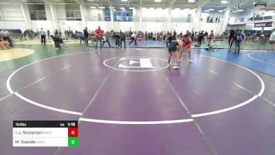 154 lbs Round Of 32 - Jackson Nickerson, Mayo Quanchi WC vs Mack Goedde, Hanover