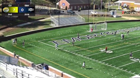 Replay: Coker vs Emory & Henry - Men's | Oct 22 @ 2 PM