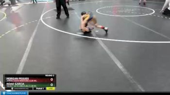 62 lbs Round 2 - Noah Garcia, Valdez Youth Wrestling Club Inc. vs Morgan Pegues, Juneau Youth Wrestling Club Inc.