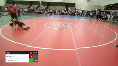 61 lbs Quarterfinal - Matthew Bly, Mat Assassins vs Vinny Foster, Grit Mat Club