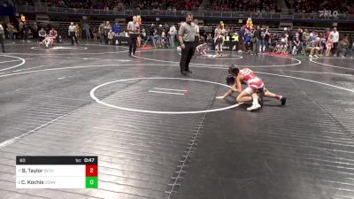 60 lbs Round Of 16 - Brock Taylor, Beth Center vs Corbin Kochis, Connellsville