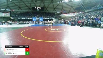 Girls 3A/4A 120 Cons. Round 3 - Malia Welch, Ferndale (Girls) vs Lily Williams, Lincoln (Tacoma) (Girls)