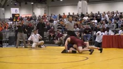 184lbs Louis Caputo Harvard- vs. Jordan Blanton Illinois-