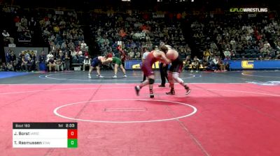 285 lbs Round Of 32 - John Borst, Virginia Tech vs Trevor Rasmussen, Stanford