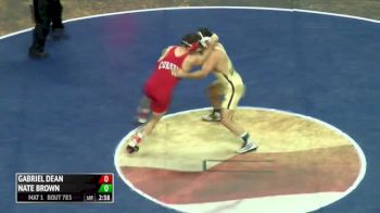 184 Finals - Gabriel Dean, Cornell vs Nate Brown, Lehigh