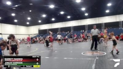 38/41 Round 1 - Barrett Manning, Rosewood Wrestling Club vs Jordan Harrison, Brandon Harrison