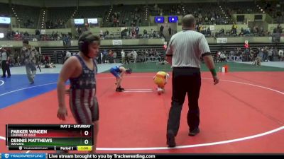 75 lbs Round 3 - Parker Wingen, Legends Of Gold vs Dennis Matthews, Wayzata