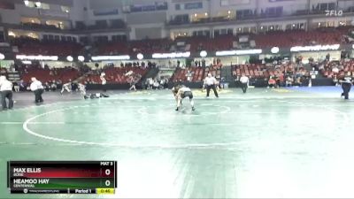 113 lbs Cons. Round 4 - Heamoo Hay, Centennial vs Max Ellis, Boise