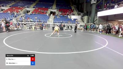 117 lbs Cons 32 #2 - Connie Burns, Kansas vs Madison Worden, Nevada