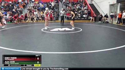 110 B Semifinal - Zoey Thede, Williamsburg vs Alix Zahn, Prairie, Cedar Rapids