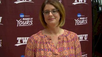 Jenny Rowland On First Meet As Florida Gator - Florida At TWU