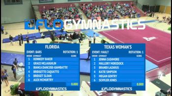 TWU-Vault, Florida-Bars, Rotation 1 - Florida At TWU
