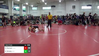 85 lbs Semifinal - Austin Buerger, Pursuit vs Raymond Glinsky, Grindhouse Wrestling Club