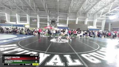 138 V Cons. Round 2 - Oakley Walton, Millard V vs Devante Sisneros, Severance V