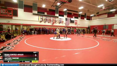 190 lbs Quarterfinal - Victor Canche, Goldendale vs Ryan Cortez-Aviles, Heritage