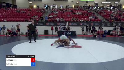 79 kg Cons 32 #2 - Ceasar Garza, California vs Brock Fettig, Jackrabbit Wrestling Club