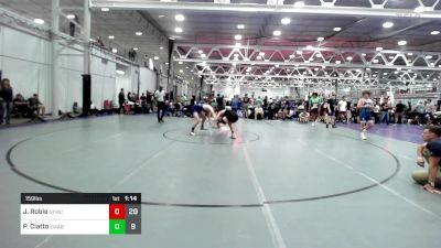 159 lbs Quarterfinal - Jake Robie, Shore Thing WC vs Paul Ciatto, Empire Wrestling Academy Black