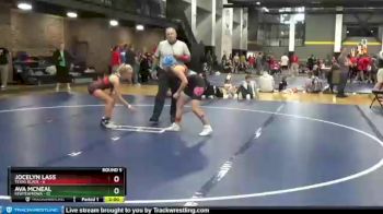 118 lbs Round 5 (6 Team) - Jocelyn Lass, Texas Black vs Ava Mcneal, FEWTeamIowa