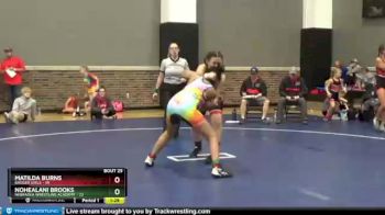 146 lbs Round 5 (12 Team) - Matilda Burns, Badger Girls vs Nohealani Brooks, Nebraska Wrestling Academy
