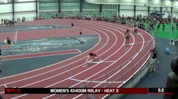 Women's 4x400m Relay, Heat 3