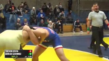 195 3rd Place - Trevor Ervin, Buchanan vs Adrian Godiinez, Foothill-Bakersfield