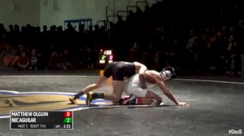 106 Finals - Nic Aguilar, Gilroy vs Matthew Olguin, Buchanan