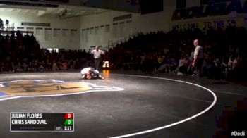 138 Finals - Chris Sandoval, Pueblo County-CO vs Julian Flores, San Marino