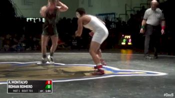 182 Finals - Roman Romero, McNair vs Anthony Montalvo, Buchanan
