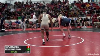 195 f, Chase Singletary, Blair vs Skyler Haynes, Broken Arrow