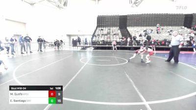 69 lbs Rr Rnd 4 - Magnus Gusfa, Apex Elementary vs Elijah Santiago, Grit Mat Club