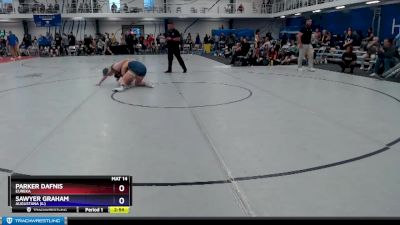 170 lbs Cons. Semi - Parker Dafnis, Eureka vs Sawyer Graham, Augustana (IL)