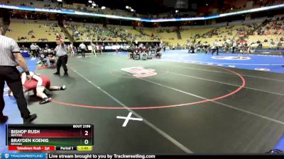 150 Class 2 lbs Quarterfinal - Bishop Rush, Benton vs Brayden Koenig, Nevada