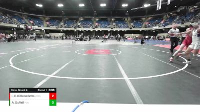 120 lbs Cons. Round 4 - Carter DiBenedetto, Lincolnway West vs Aidan DuRell, Plainfield North