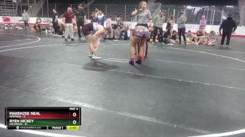 W 138 lbs Round 3 (4 Team) - Ryen Hickey, Colorado vs Makenzee Neal, Montana