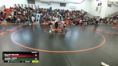 182A Round 1 - Daniel Yates, Natrona County vs Dillon Melton, Powell