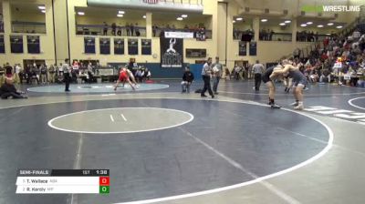 182 lbs Semifinal - Tim Wallace, Albert Gallatin vs Ryan Karoly, Malvern Prep