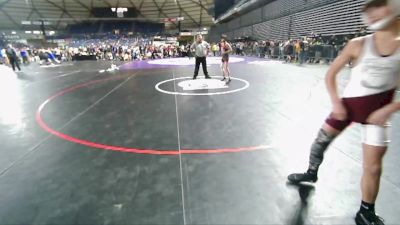 83 lbs Quarterfinal - Cruz Vargas, Montesano Mad Dogs Wrestling vs Lazarus McEwen, Mat Demon Wrestling Club