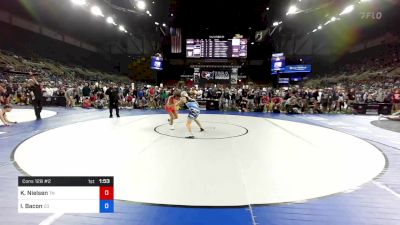 120 lbs Cons 128 #2 - Kyle Nielsen, Tennessee vs Ian Bacon, Colorado