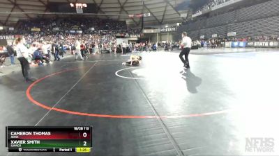 1B/2B 113 Semifinal - Cameron Thomas, Adna vs Xavier Smith, Ilwaco