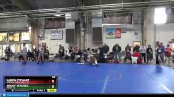 130 lbs Round 4 (6 Team) - Aaron Stewart, Dynasty Death Row vs Brody Sendele, POWA