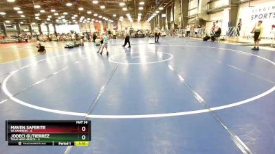 56 lbs Rd# 8- 12:30pm Saturday Final Pool - Jodeci Gutierrez, Team New Mexico vs Maven Saferite, VA Hammers