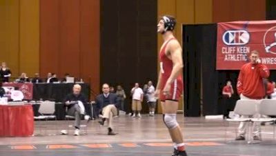 174lbs Steve Luke Michigan- vs. Brendan Browne Nebraska-