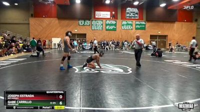 165 lbs Quarterfinal - Gabe Carrillo, Moorpark vs Joseph Estrada, Rio Hondo