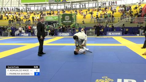 FRANCISCO ROMUALDO MACEDO vs ISAAC PARREIRA BARBOSA 2024 Brasileiro Jiu-Jitsu IBJJF